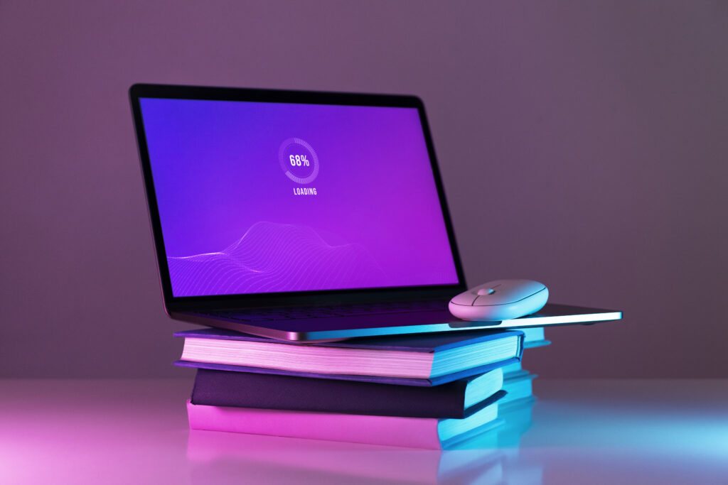 Sleek laptop